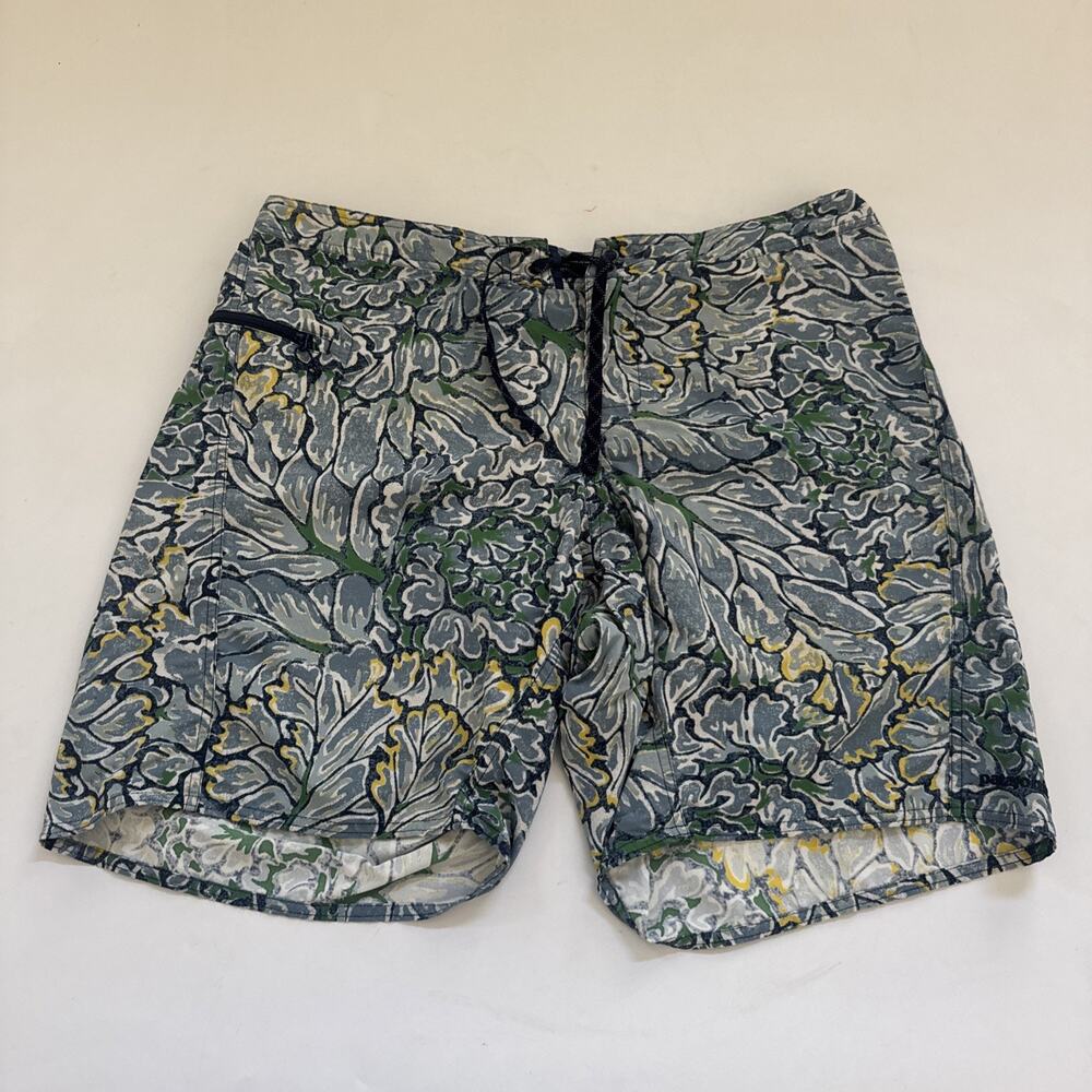 Patagonia Board Shorts Mens 40 Swim Trunks Beach Surfing Hawaiian All Over Print